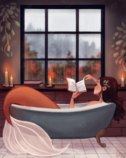 Rainy Day Mermaid