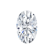 Charles and Colvard Elongated Oval Forever One Moissanite