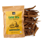CARNE SECA - HATCH GREEN CHILE BEEF JERKY