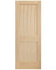 2 Panel Shaker Style Interior Door