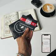 NEW! | DAILY BIBLE VERSE "WWJD X HWLF" BRACELET | RED