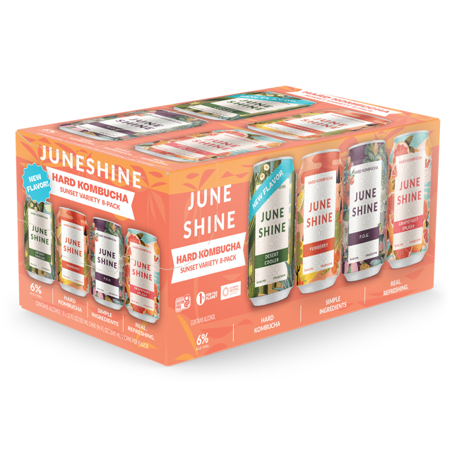 Hard Kombucha Sunset Variety Pack