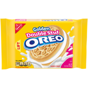 OREO Golden Double Stuf Sandwich Cookies