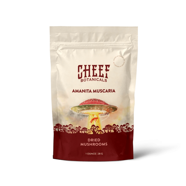 Amanita Muscaria Dried Mushroom Caps