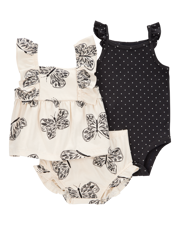 Baby 3-Piece Little Diaper Cover Set
