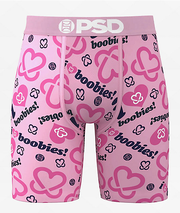 PSD x Keep A Breast Foundation I Heart Boobies Pink Boxer Briefs