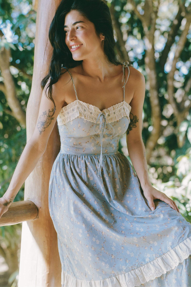 The Emma Dress | Pansy Blues
