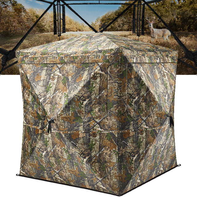 VisX/VisMax 270 Degree See Through Pop Up Hunting Blind
