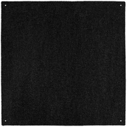 Outdoor Turf Rug Black