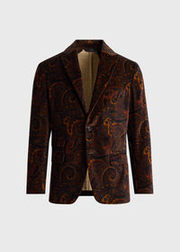 Printed Paisley Jacket