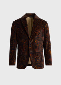 Printed Paisley Jacket