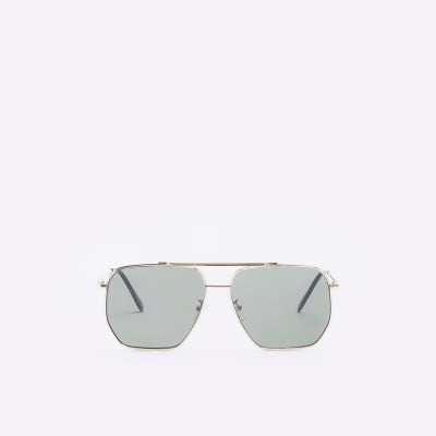 Gold colour aviator sunglasses