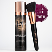 Airbrush Spray Full Coverage Foundation with Buffing Brush - 40 TBYB