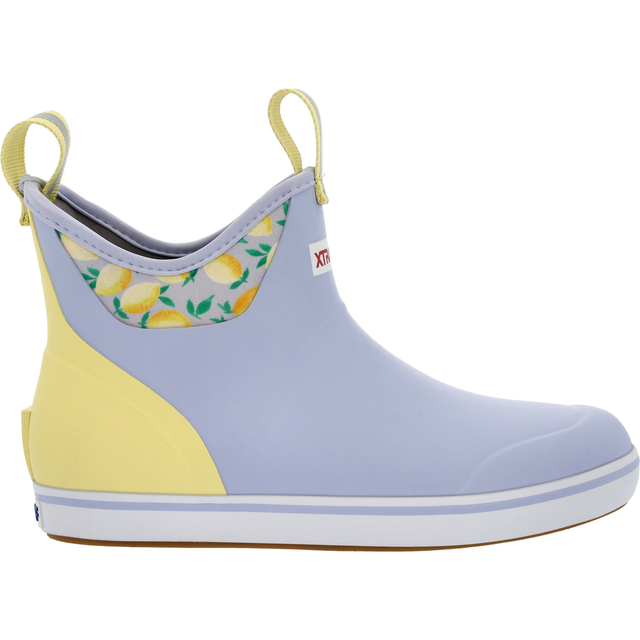 Xtratuf Periwinkle/Lemon Women's 6 Inch Ankle Deck Boot XWAB502