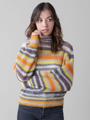 PAINTED MOHAIR PULLOVER