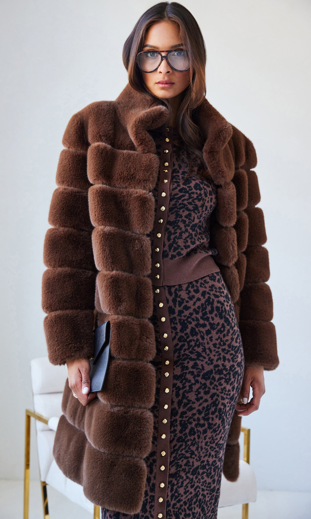 Christie Faux Fur Coat