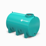 1200 Gallon Plastic Horizontal Leg Tank in Faint Green