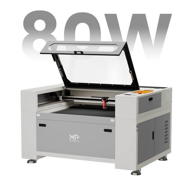 Monport 80W Built-in Chiller CO2 Laser Engraver & Cutter (36" x 24")