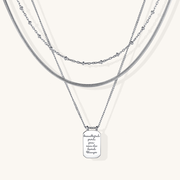 Beautiful Girl, You Can Do Hard Things - Layered Necklace