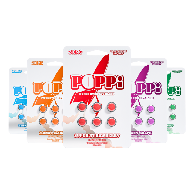 Exodus POPPi Hyper Hydroxy Tablets 6ct - 210mg