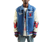 TRUE RELIGION Playboy Varsity Bomber Jacket 109409C - Karmaloop
