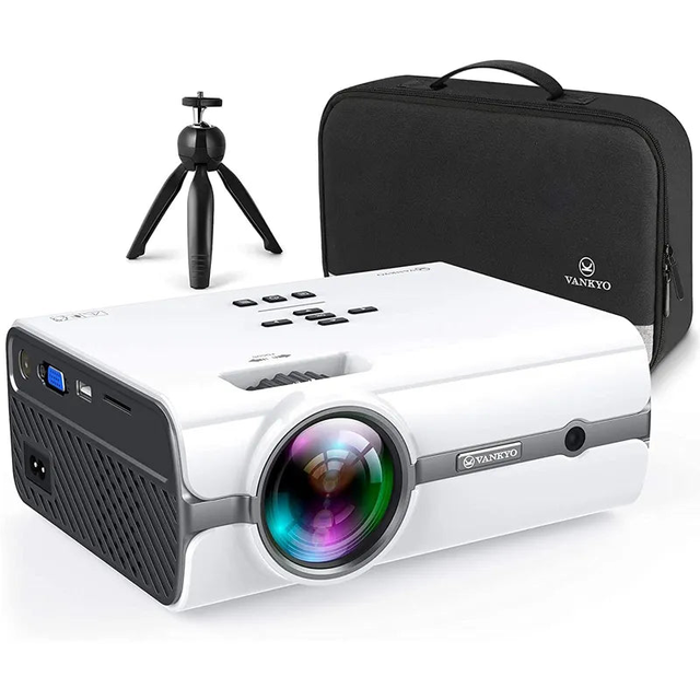 VANKYO Leisure 410W Native 720p Portable Projector with Tripod