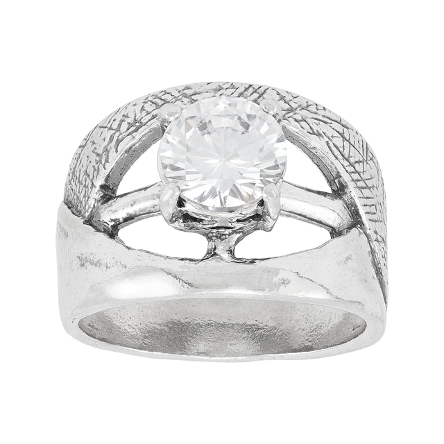 Full Appeal Ring, White Cubic Zirconia