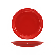 ITI 6 1/2" Round Cancun™ Plate - Ceramic, Crimson Red (CAN-6-CR)