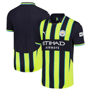 Manchester City PUMA Away Authentic Shirt 2024-25