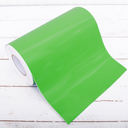 Permanent Vinyl Adhesive Lime Green - 12" Wide One Yard Roll