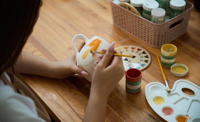 $15 & Up for Pottery or Ceramic Painting (2 Locations)