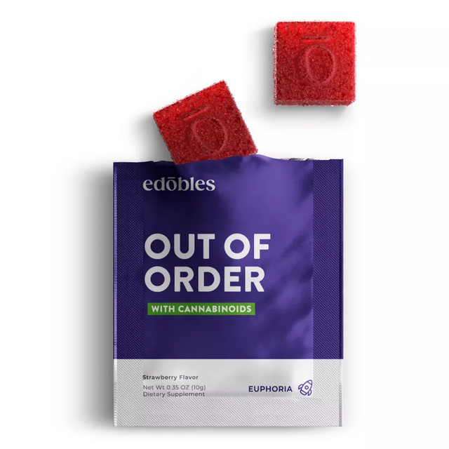 Out or Order Gummy Pouch - D8, D9, THCP, Mushrooms