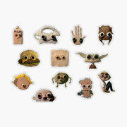 Crazy Characters Sticker