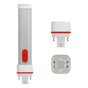 4 Pin PL LED Bulb, 10W, 1050 Lumens, Electronic Ballast, 27K|40K|50K, G24q Base