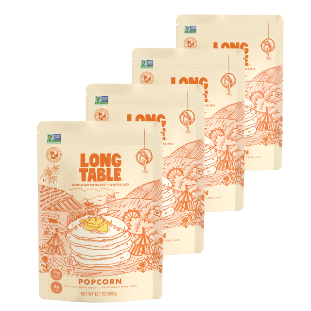 Popcorn Pancake and Waffle Mix | 4 Pack