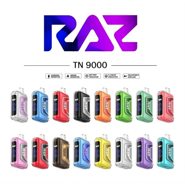 RAZ TN9000 Puffs Disposable 12mL