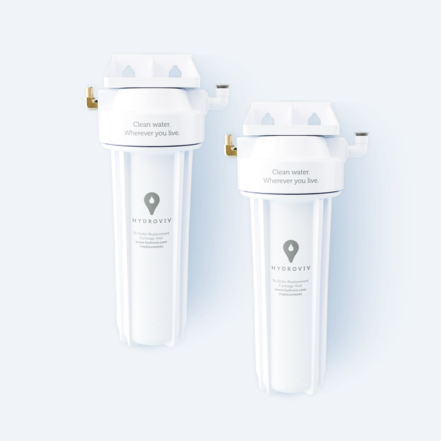 Hydroviv Two Faucet Water Filter Bundle