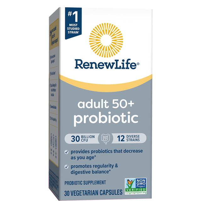 Adult 50+ Probiotic Capsules 30 Billion CFU