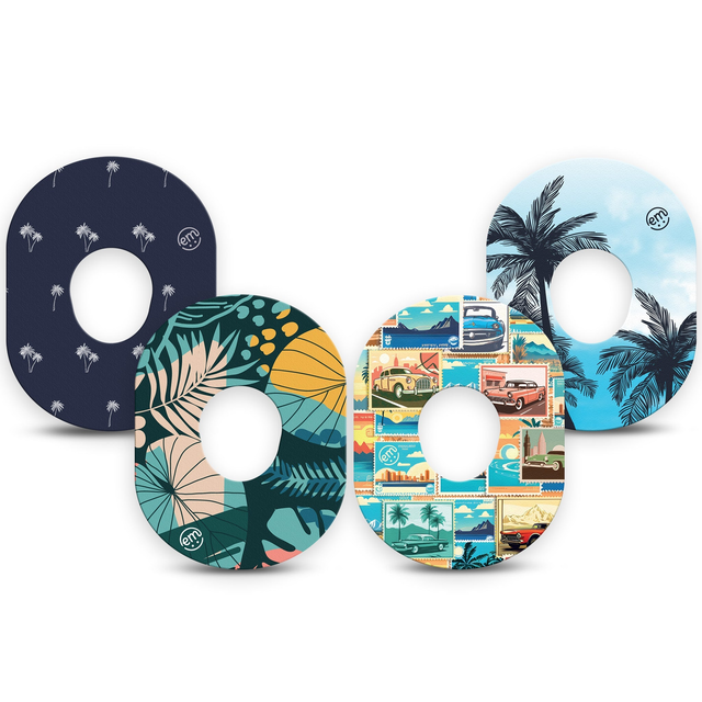 Classic Car Coastline Variety Pack Dexcom G7 and Stelo Tape