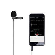PM10 | Black or White Lavalier Microphone for Smartphones | Movo