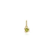 Abstract Bezel Gemstone Charm