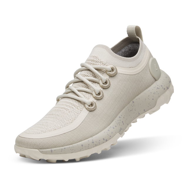 Men's Trail Runners - Weathered White (Weathered Grey Sole)
