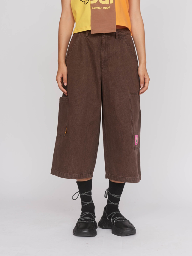 Oaf Fail Cropped Trousers