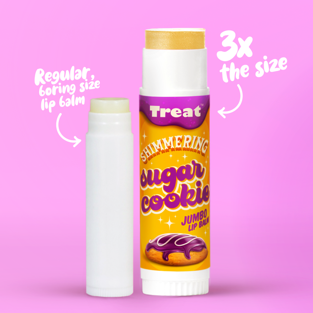 Shimmering Sugar Cookie Jumbo Lip Balm