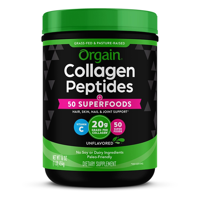 Grass-Fed Pasture Raised Collagen Peptides + Superfoods Powder
