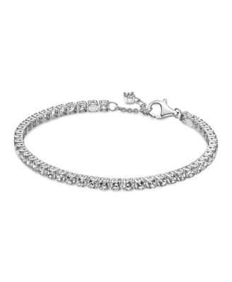 Cubic Zirconia Sparkling Tennis Bracelet