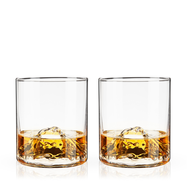 Mountain Crystal Tumblers Set of 2