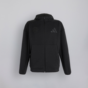 Manchester United x adidas Z.N.E. Full-Zip Hooded Track Jacket Black