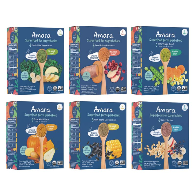 Intro to Baby Vegetables Pack (32 Meals)