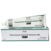 Triamcinolone Acetonide Ointment 0.1% USP 80 Gram Tube, Macleods